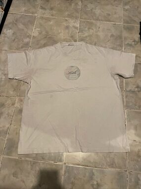 Kith Continental World Globe Tee T-Shirt SZ XL Distressed
